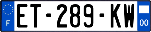 ET-289-KW