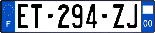 ET-294-ZJ