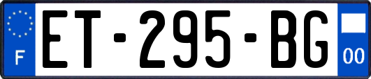 ET-295-BG