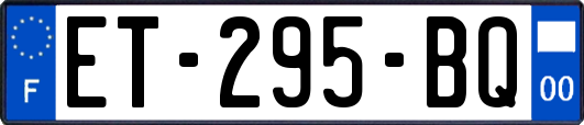 ET-295-BQ