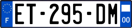 ET-295-DM