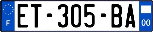 ET-305-BA
