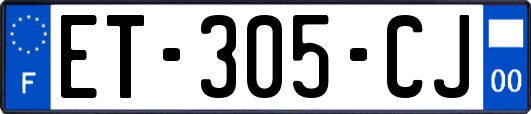 ET-305-CJ
