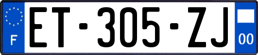 ET-305-ZJ