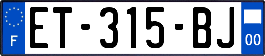 ET-315-BJ