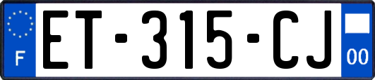 ET-315-CJ