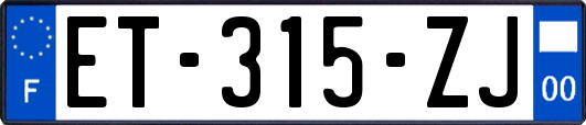 ET-315-ZJ