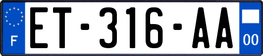 ET-316-AA