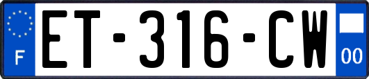 ET-316-CW