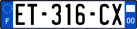 ET-316-CX