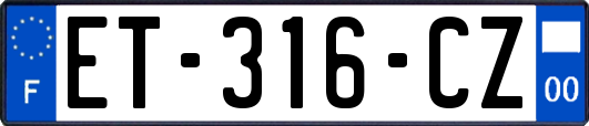 ET-316-CZ