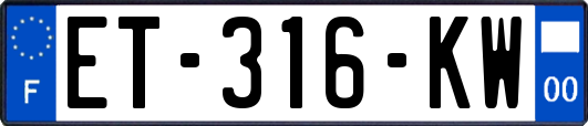 ET-316-KW