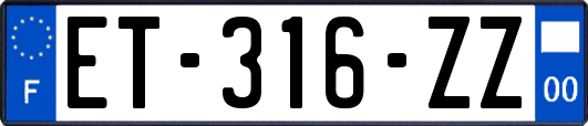 ET-316-ZZ