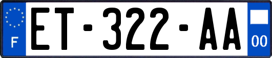 ET-322-AA