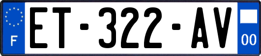 ET-322-AV