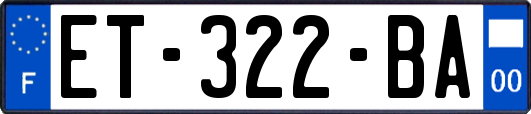 ET-322-BA