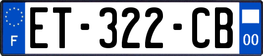ET-322-CB