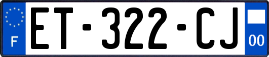 ET-322-CJ