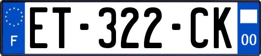 ET-322-CK