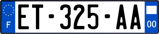 ET-325-AA