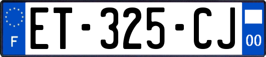 ET-325-CJ