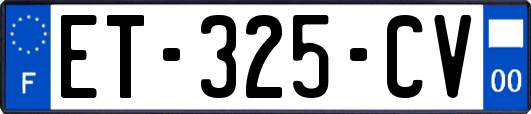ET-325-CV