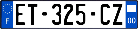 ET-325-CZ
