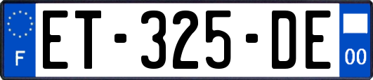 ET-325-DE