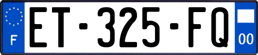 ET-325-FQ