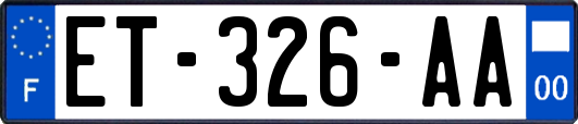 ET-326-AA