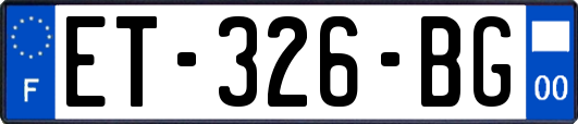ET-326-BG