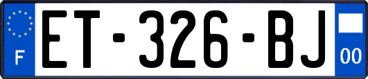 ET-326-BJ