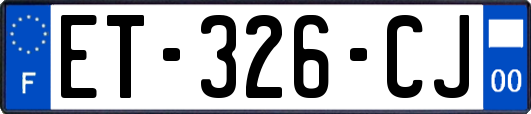 ET-326-CJ