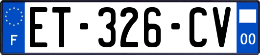 ET-326-CV