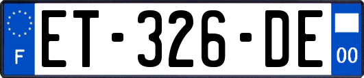 ET-326-DE