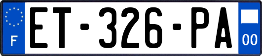 ET-326-PA