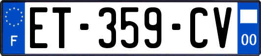 ET-359-CV