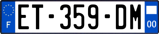ET-359-DM
