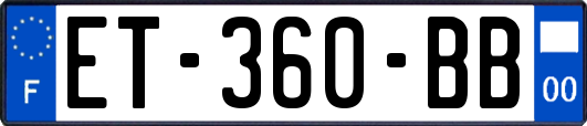 ET-360-BB