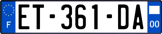 ET-361-DA