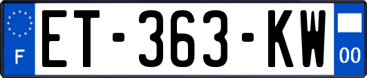 ET-363-KW