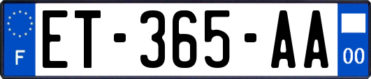 ET-365-AA