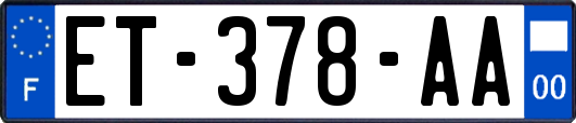 ET-378-AA