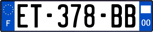 ET-378-BB