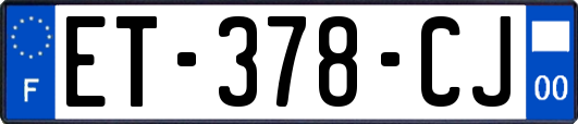 ET-378-CJ