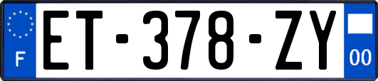 ET-378-ZY