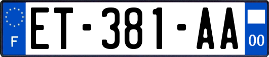 ET-381-AA