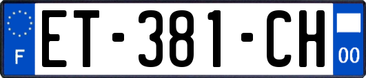 ET-381-CH