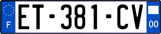 ET-381-CV