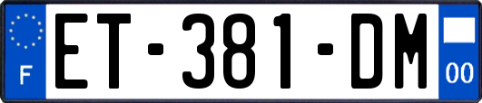 ET-381-DM